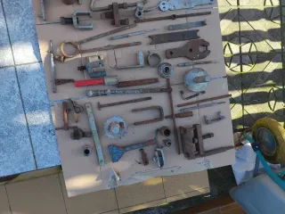 Lote util y extractores motor antiguos