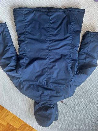 Parka Corleone Hombre Talla L Azul/Verde