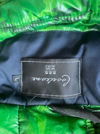 Parka Corleone Hombre Talla L Azul/Verde