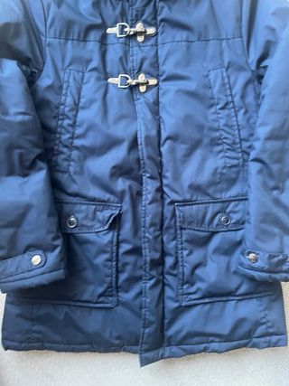 Parka Corleone Hombre Talla L Azul/Verde