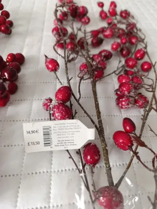 Ramo di Bacche Rosse Sia di Maison du Monde