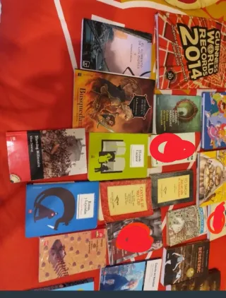 Varios libros a 4€ cada uno
