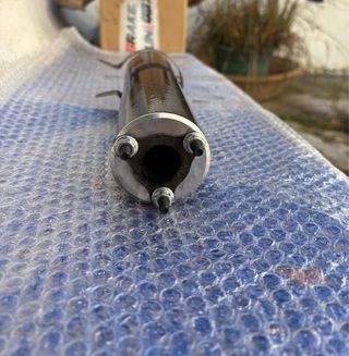 Silencioso de escape carbono 49cc 2t