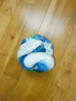 Vestido de Ibiza pintado a mano 100% Alg