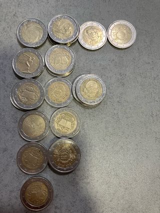 2 Euro Monedas Europa