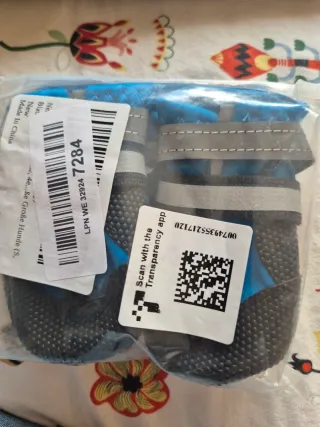 Zapatos para Perros Talla S (Set de 4)