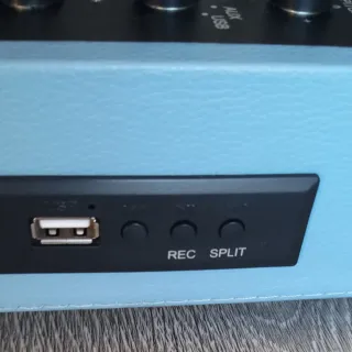 Giradischi Muse Collezione Vintage Blu