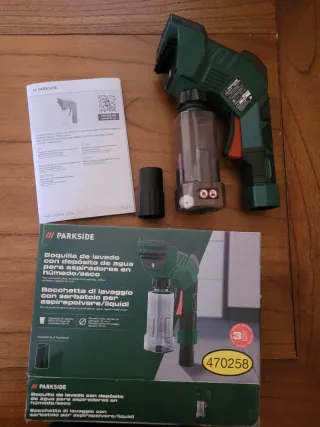 Boquilla Lavado Parkside Aspiradora Húmedo/Seco