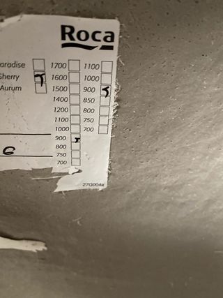 Plato ducha roca sherry