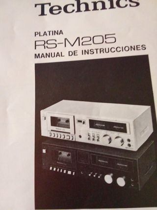 Equipo de música Technics años 70