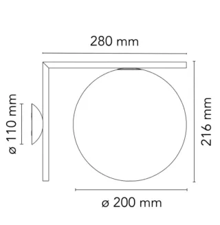 Flos IC Lampada da terra + applique