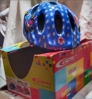 Casco infantil GES Kaloó azul