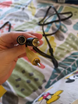 Cable Audio y Video RCA + S-Video