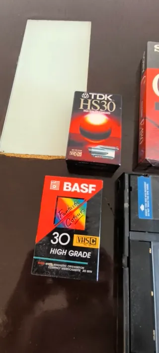 Lote Cintas VHS Sony TDK BASF Fuji