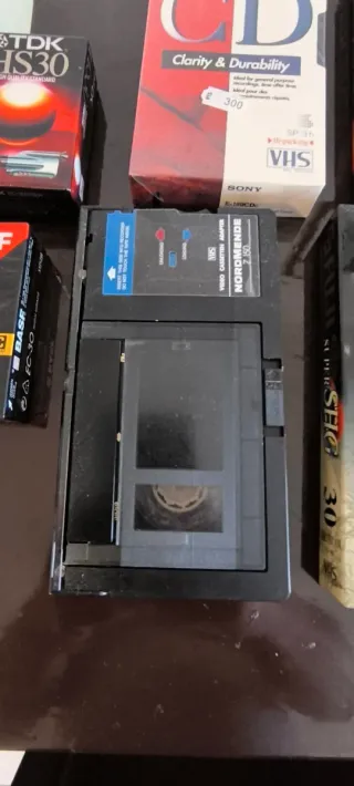 Lote Cintas VHS Sony TDK BASF Fuji