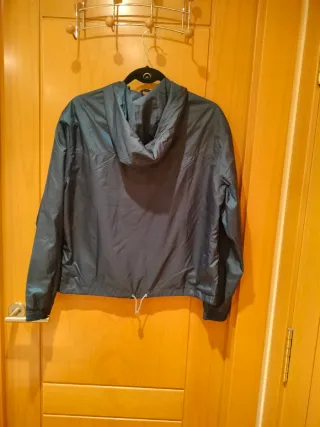 Chaqueta Anorak Turbokolor Azul Naranja Talla M