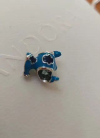 Charm Stich Azul y Rosa