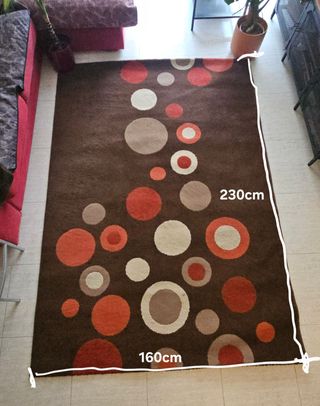 Tappeto Natura 160x230cm Cerchi