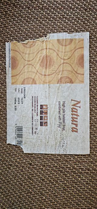 Tappeto Natura 160x230cm Cerchi