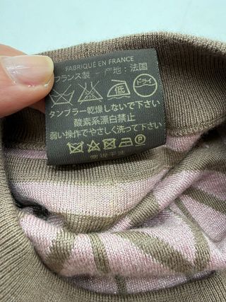 Gorra Louis Vuitton Zigzag Rosa y Marrón