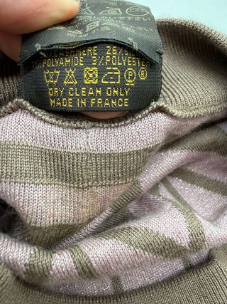 Gorra Louis Vuitton Zigzag Rosa y Marrón