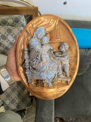 Antiguo mural tiza 1950