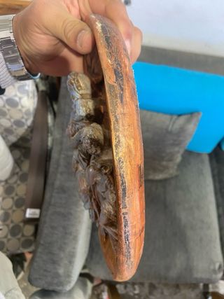 Antiguo mural tiza 1950