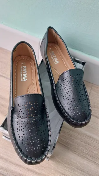 Mocasines PAYMA negros talla 39