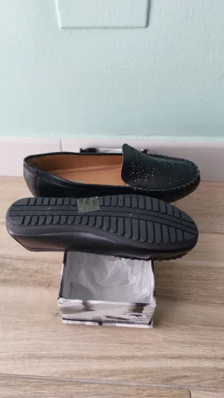 Mocasines PAYMA negros talla 39