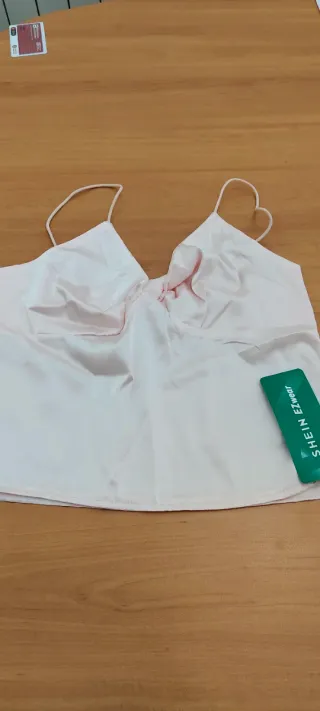 Top SHEIN EZWear mujer rosa talla única