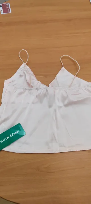 Top SHEIN EZWear mujer rosa talla única