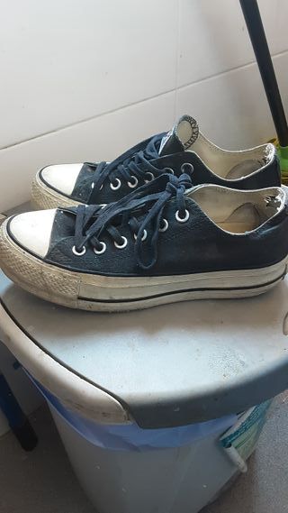 Converse All Star Negras Talla 4  1/2