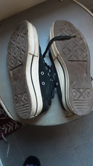 Converse All Star Negras Talla 4  1/2