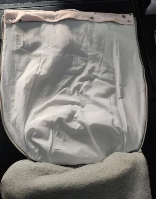 Saco silla Home and Kids rosa estrellas