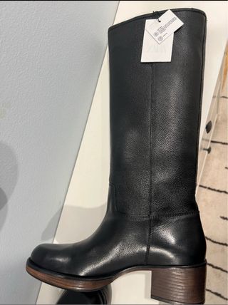Botas altas piel