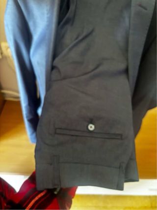 Traje de chaqueta azul marino