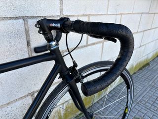 FIXIE Bicicleta Negra Mavic Cosmic