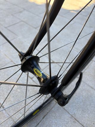 FIXIE Bicicleta Negra Mavic Cosmic