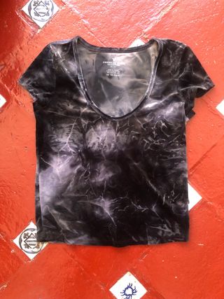 Camiseta Terciopelo American Eagle Talla S/XS