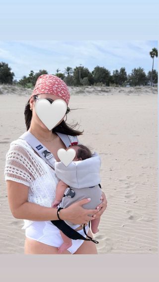 Mochila Portabebés Chicco Easy Fit Gris