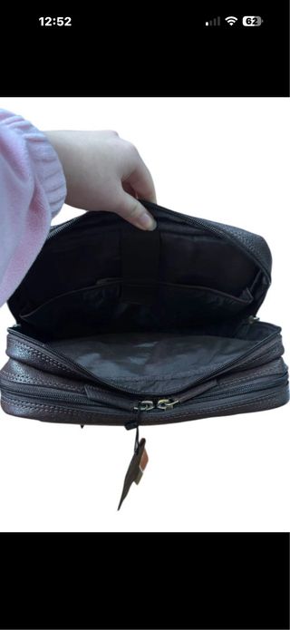 Zaino Vera Pelle Luigi Benetton Testa di Moro