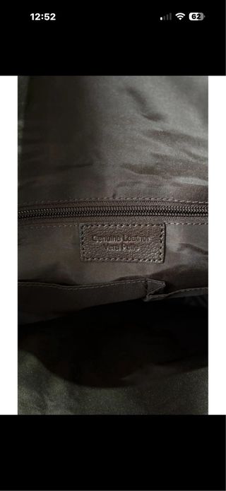 Zaino Vera Pelle Luigi Benetton Testa di Moro