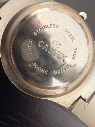 Reloj CAMEX Cuarzo Plata y Negro