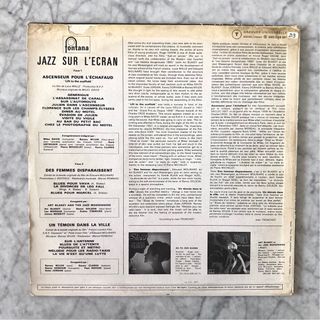 LP Jazz sur l'Ecran - Miles Davis