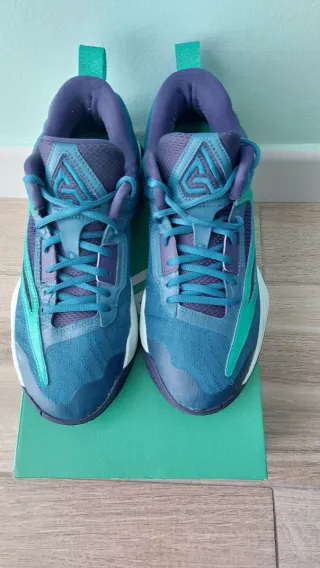 Zapatillas Baloncesto Azul/Verde