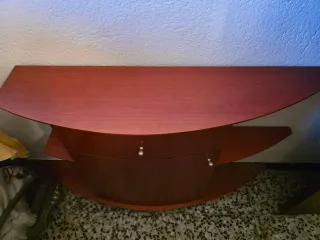 Mesa recibidor de madera