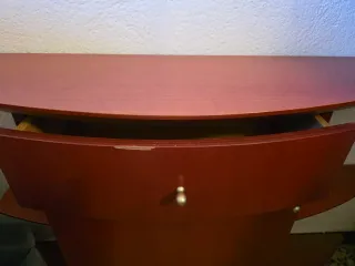 Mesa recibidor de madera