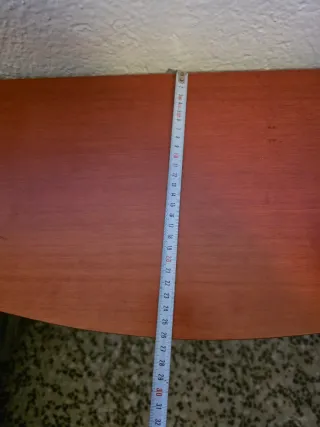 Mesa recibidor de madera
