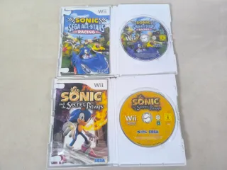 Juegos Wii Sonic: Racing y Secret Rings