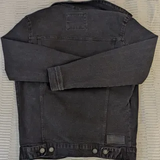 Cazadora Vaquera Pull&Bear Negra Talla M